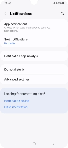 Press App notifications. Press App notifications.