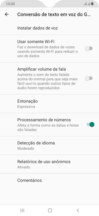 Pressione a tecla de início para finalizar e voltar à tela inicial. Pressione a tecla de início para finalizar e voltar à tela inicial.