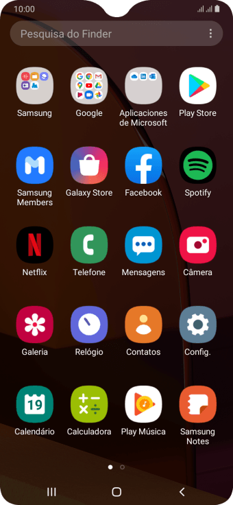 Pressione Play Store. Pressione Play Store.