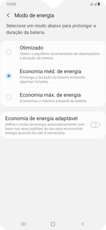 Pressione a tecla de início para finalizar e voltar à tela inicial. Pressione a tecla de início para finalizar e voltar à tela inicial.