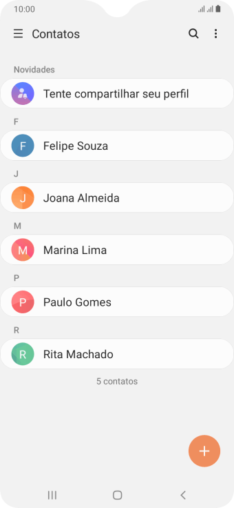 Deslize para a direita a partir do lado esquerdo da tela. Deslize para a direita a partir do lado esquerdo da tela.