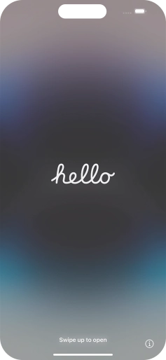Slide your finger upwards starting from the bottom of the screen. Slide your finger upwards starting from the bottom of the screen.
