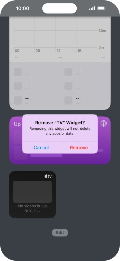 Press Remove. Press Remove.