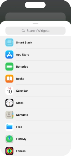 Press Smart Stack. Press Smart Stack.