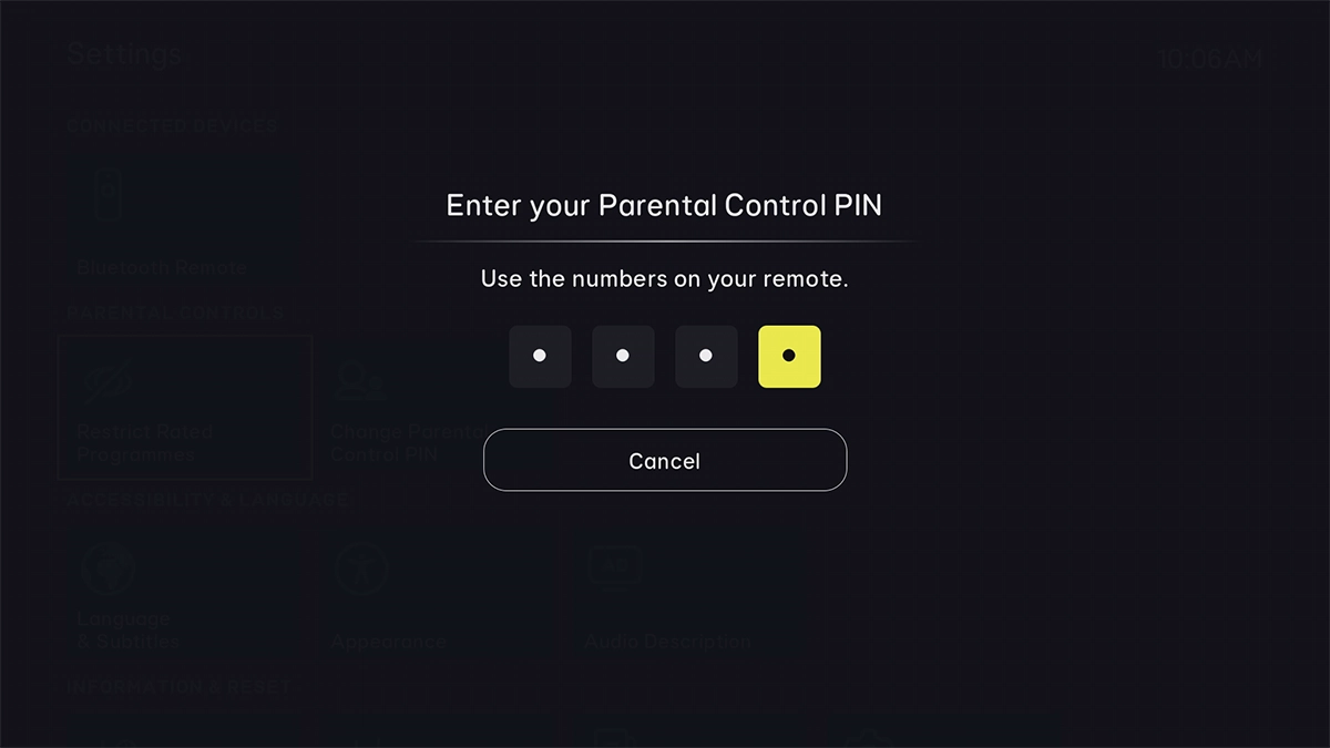 Key in your PIN. Key in your PIN.