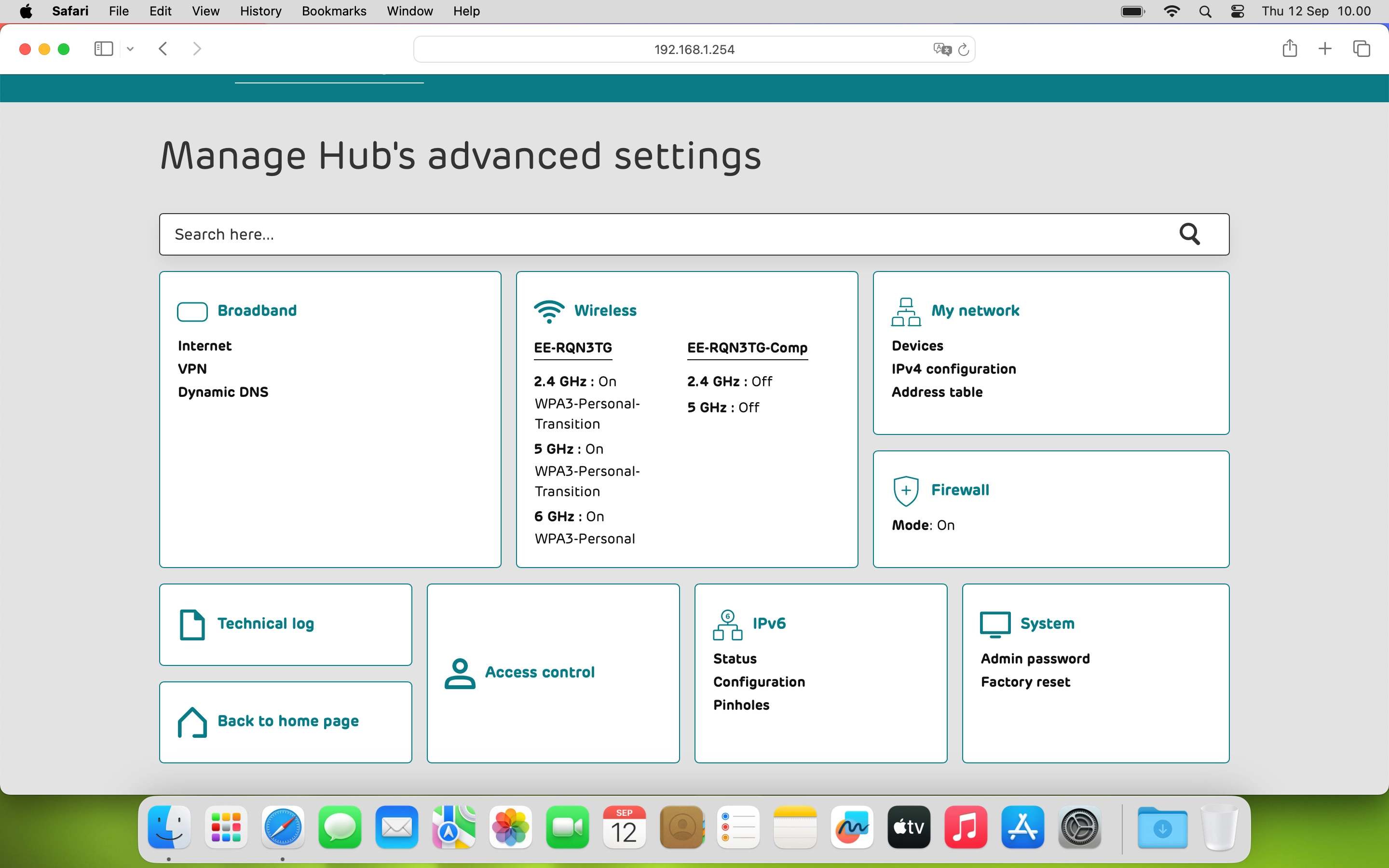 Click System and, if required, follow the instructions on the screen to key in the administrator password. Click System and, if required, follow the instructions on the screen to key in the administrator password.