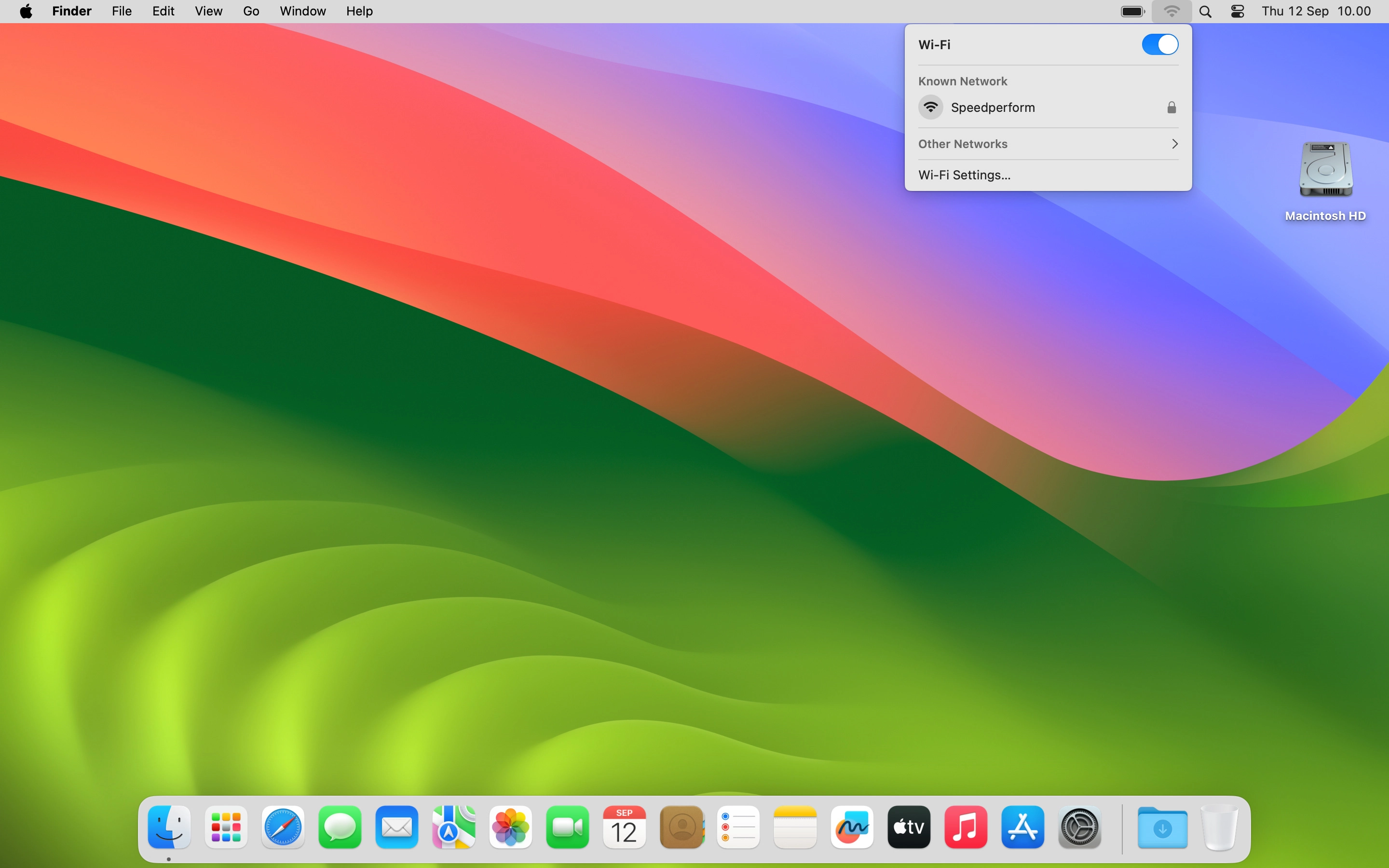 Click Other networks. Click Other networks.