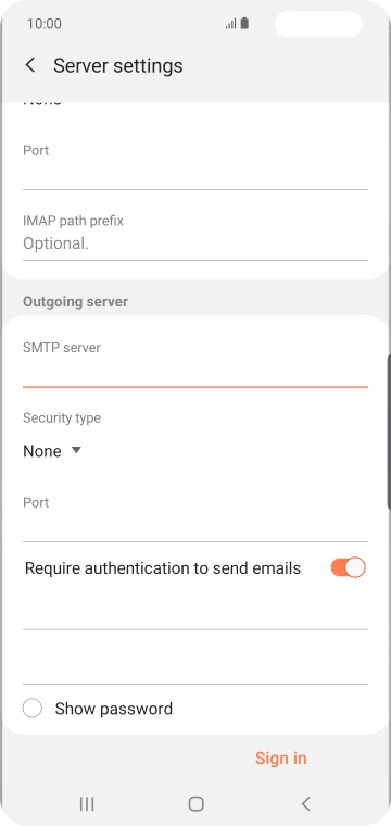 Press the drop down list below Press the drop down list below