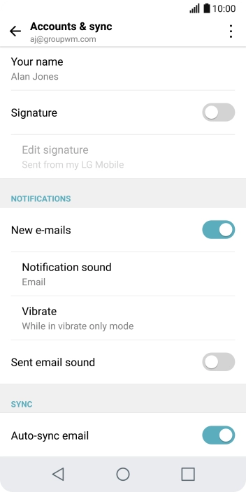 Press the Home key to return to the home screen. Press the Home key to return to the home screen.