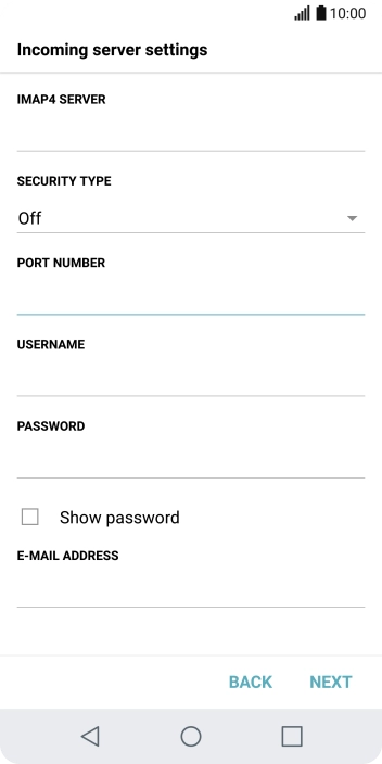 Press the field below Press the field below