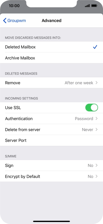 Press the indicator next to Press the indicator next to