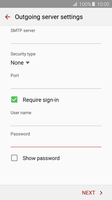 Press NEXT. Press NEXT.