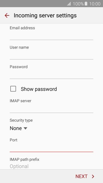 Press NEXT. Press NEXT.