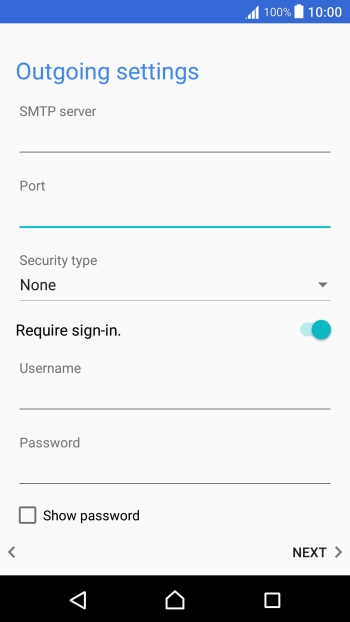 Press the drop down list below Press the drop down list below