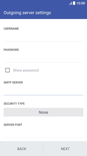 Press the field below Press the field below