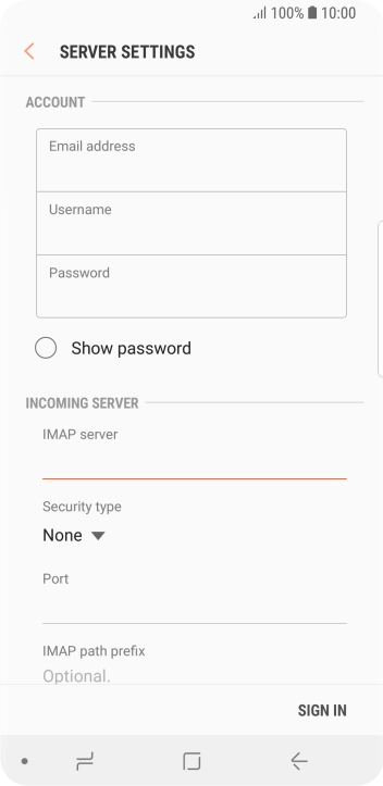 Press the drop down list below Press the drop down list below