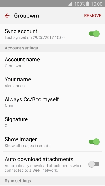 Press Account name. Press Account name.