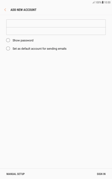 Press SIGN IN. Press SIGN IN.