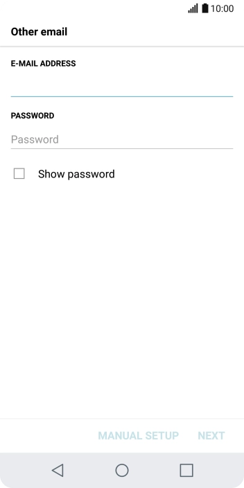 Press the field below Press the field below