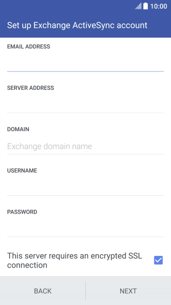 Press the field below Press the field below