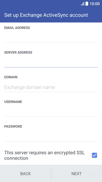 Press the field below Press the field below