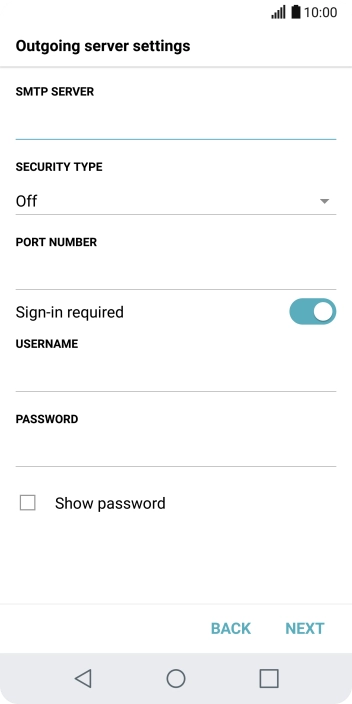 Press the field below Press the field below