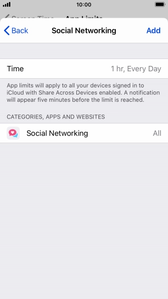 Press Add. Press Add.