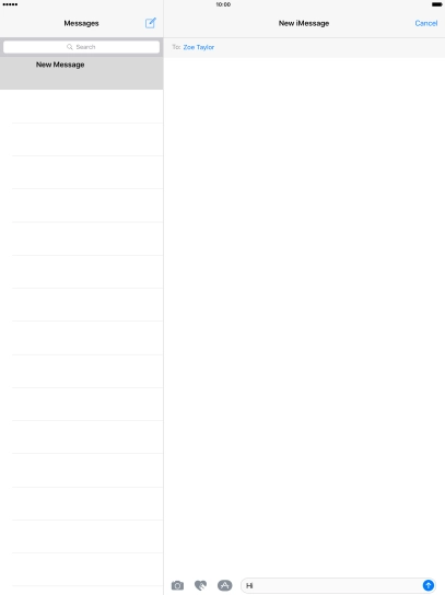 Press the sticker icon and follow the instructions on the screen to add a sticker to your iMessage. Press the sticker icon and follow the instructions on the screen to add a sticker to your iMessage.