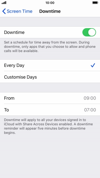 Press arrow left. Press arrow left.
