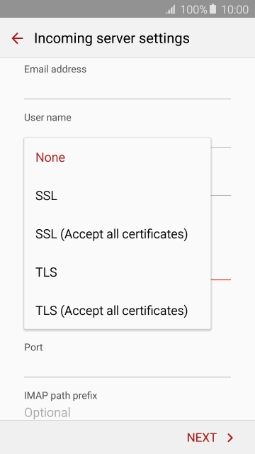 Press TLS to turn on the function. Press TLS to turn on the function.
