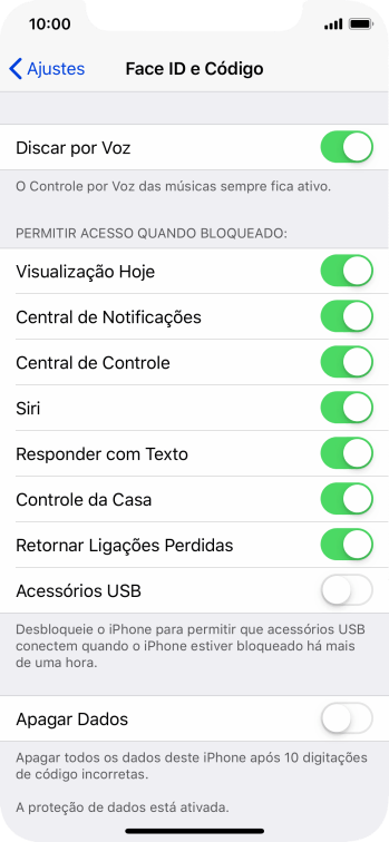 Pressione o indicador ao lado de Pressione o indicador ao lado de