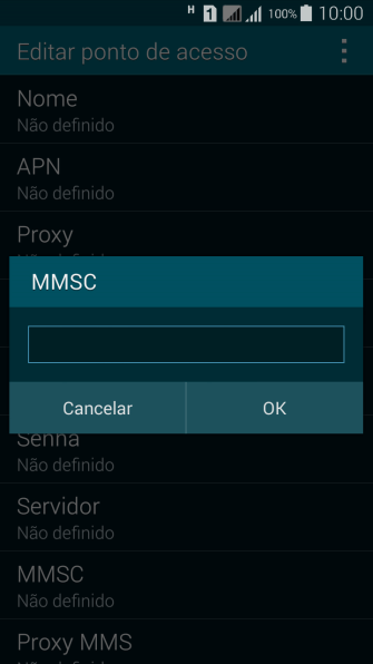 Digite http://mms.tim.br e pressione OK. Digite http://mms.tim.br e pressione OK.