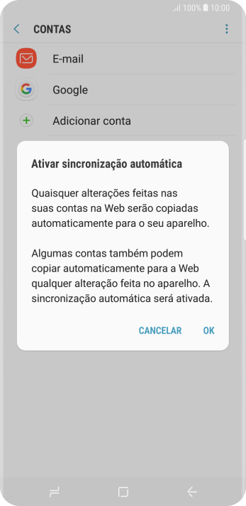 Pressione OK para ativar a função. Pressione OK para ativar a função.