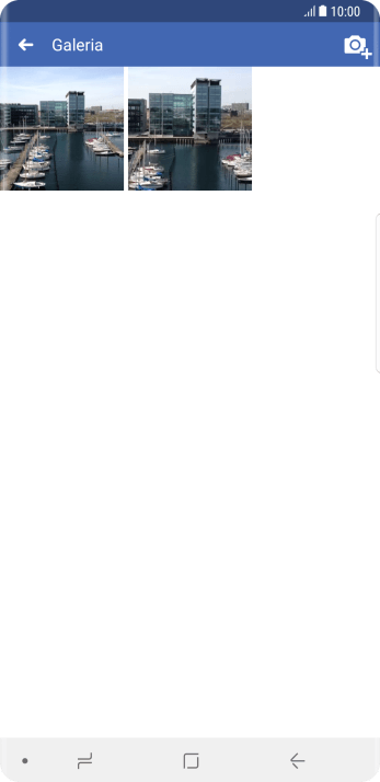 Pressione a foto ou o vídeo desejado. Pressione a foto ou o vídeo desejado.