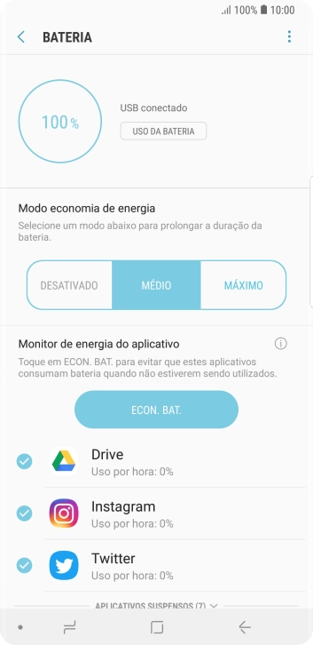 Pressione a tecla de início para finalizar e voltar à tela inicial. Pressione a tecla de início para finalizar e voltar à tela inicial.