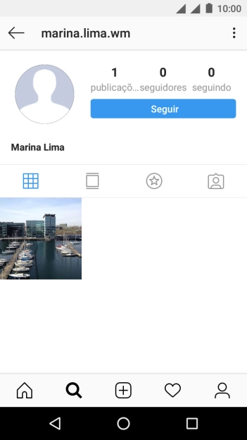 Pressione Seguir. Pressione Seguir.