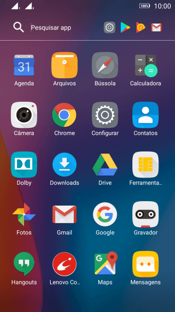 Pressione Gmail. Pressione Gmail.