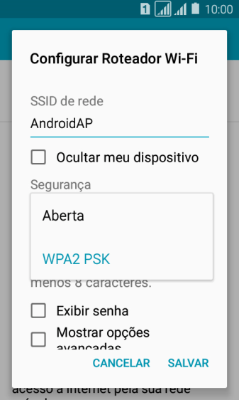 Pressione WPA2 PSK para proteger seu Roteador Wi-Fi com uma senha. Pressione WPA2 PSK para proteger seu Roteador Wi-Fi com uma senha.