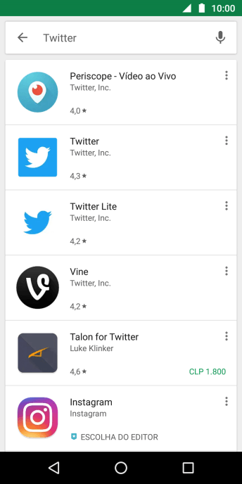 Pressione Twitter. Pressione Twitter.