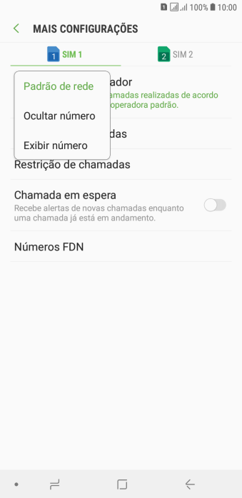 Pressione Exibir número para ativar a identificação do seu número. Pressione Exibir número para ativar a identificação do seu número.