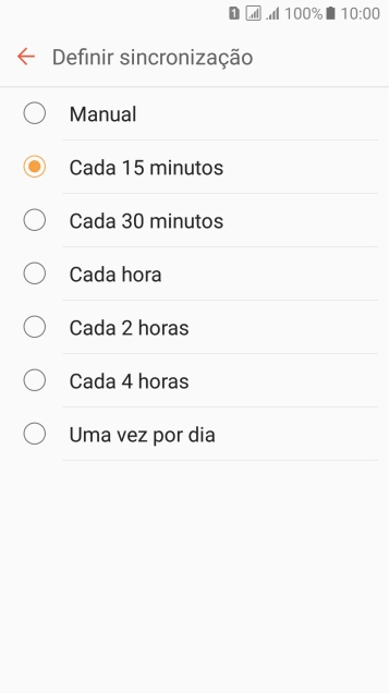 Pressione a configuração desejada. Pressione a configuração desejada.