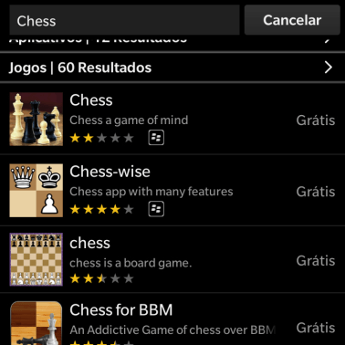 Pressione o app desejado. Pressione o app desejado.
