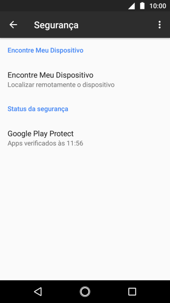 Pressione Encontre Meu Dispositivo. Pressione Encontre Meu Dispositivo.