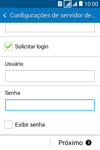 Pressione Próximo. Pressione Próximo.