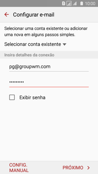 Pressione PRÓXIMO. Pressione PRÓXIMO.