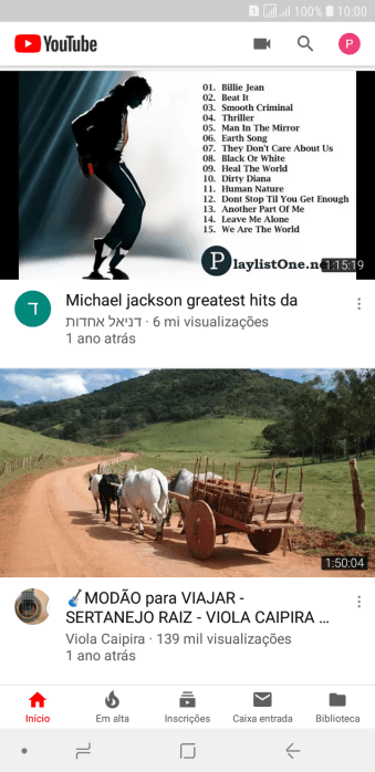 Pressione o ícone de fazer upload. Pressione o ícone de fazer upload.