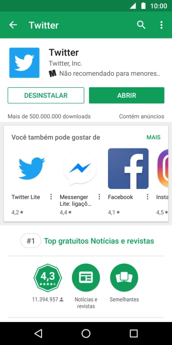 Pressione a tecla de início para finalizar e voltar à tela inicial. Pressione a tecla de início para finalizar e voltar à tela inicial.