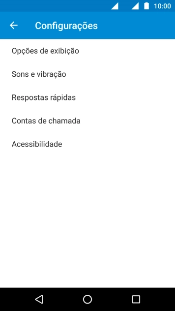 Pressione Contas de chamada. Pressione Contas de chamada.