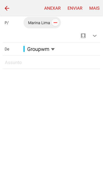 Pressione Assunto, e digite o assunto desejado. Pressione Assunto, e digite o assunto desejado.