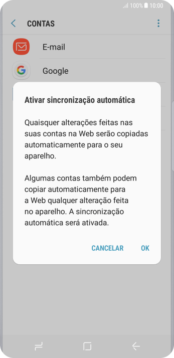 Pressione OK para ativar a função. Pressione OK para ativar a função.